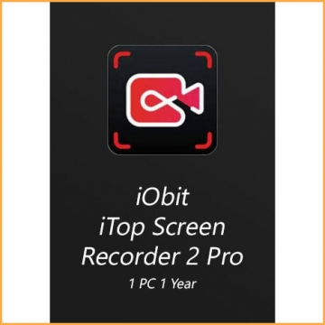 IObit iTop Screen Recorder 2 Pro 1 PC /1 Year