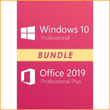 Windows 10 專業版 + Office 2019 專業增強版捆綁包