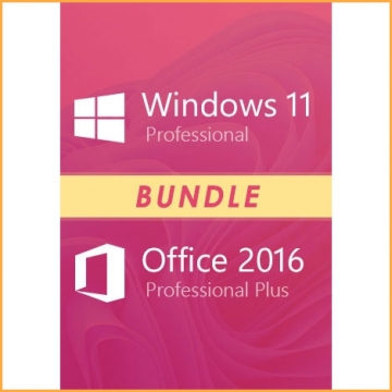Buy Windows 11 Professional + Office 2016 Professional Plus Bundle