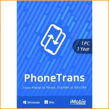 PhoneTrans - 1 PC- 1 Year