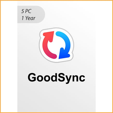 GoodSync - 5 PCs- 1year