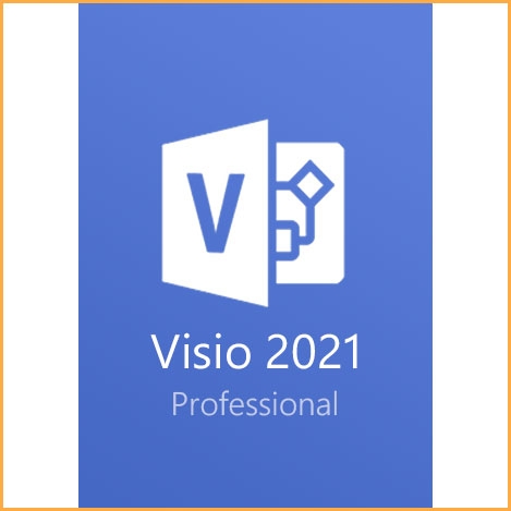 微軟 Visio 2021 專業版 - 1 台
